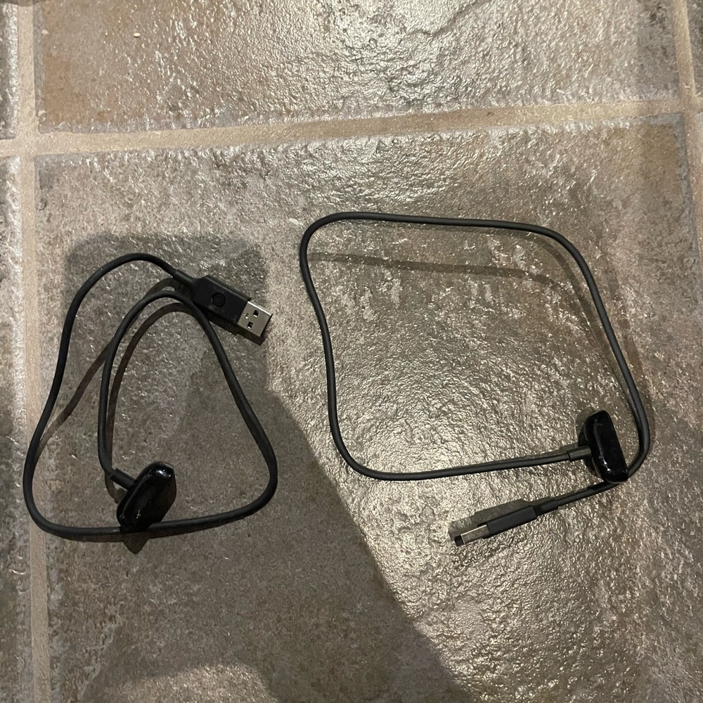 Fitbit Black Charging Cables
